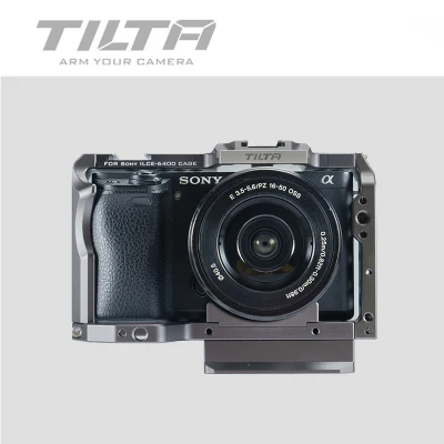 Наклонная клетка для камеры Sony a6 Series a6000 a6100 a6300 a6400 a6500 камера s Tilta серая |