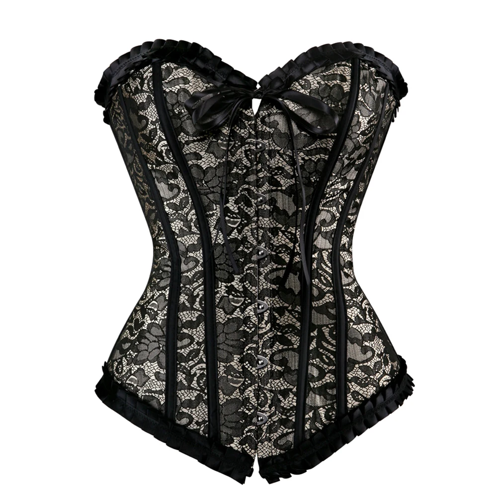 

Sexy Vintage Corset Lingerie of Goth Clothes Corset Woman Bustiers and Corsets Underbust Corset Waist Trainer Boudoir Outfits