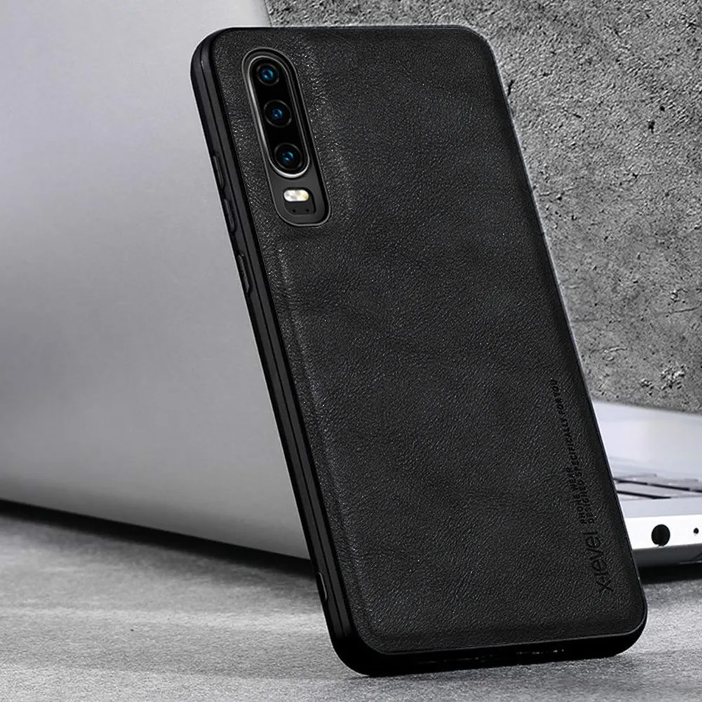 LAPOPNUT Премиум кожаный роскошный тонкий мягкий гибкий гибридный чехол для HUAWEI P30 Pro