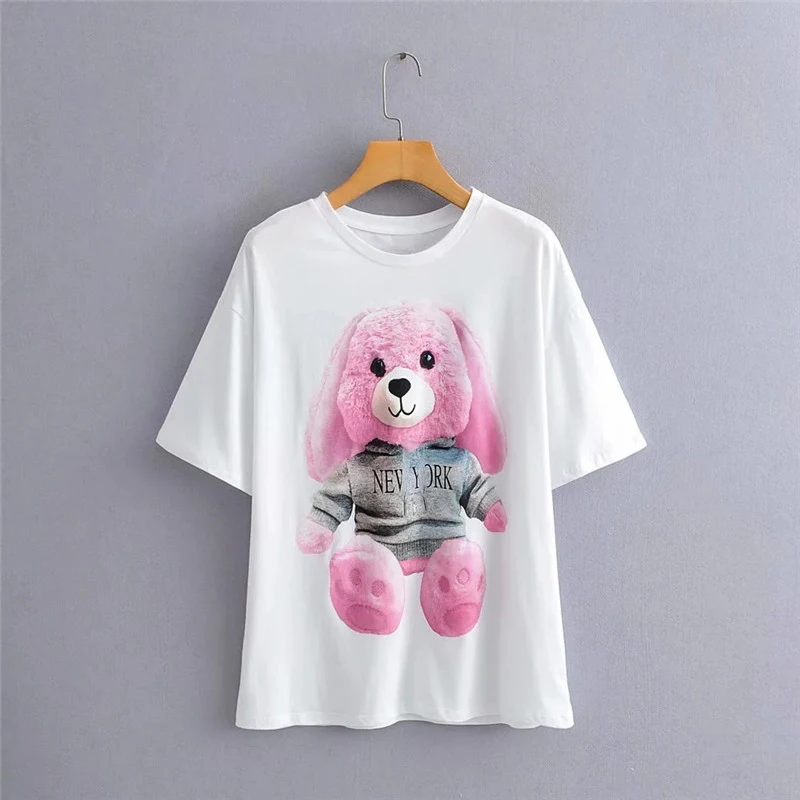 2020 Женская Модная хлопковая белая футболка Za женские летние-весенние топы с