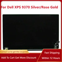 13 3 touch screen complete assembly for dell xps 13 9370 p82g lcd display panel dpn wt1r3 0nknx fhd uhd 4k upper parts