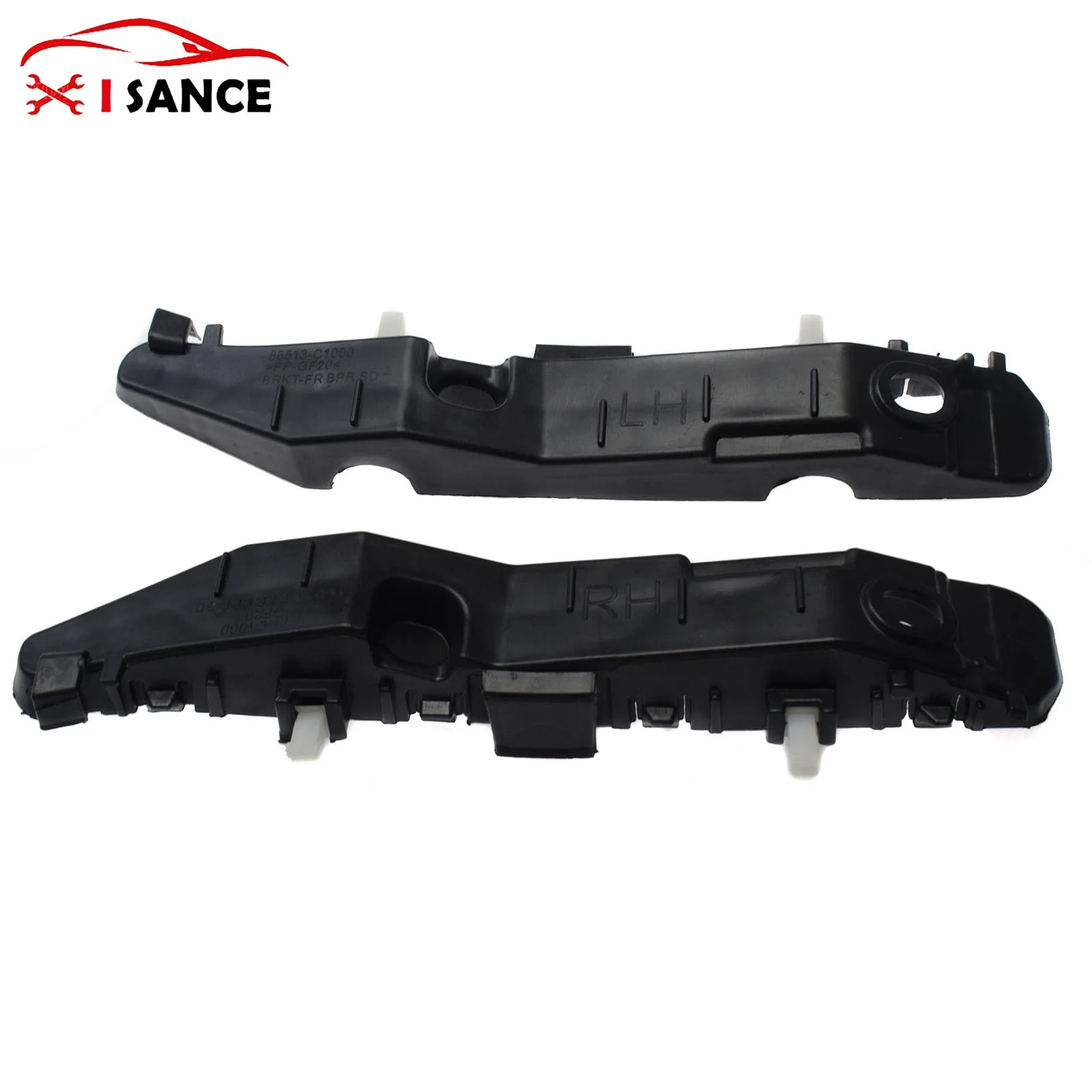 КРОНШТЕЙН БАМПЕРА левый правый пластиковый 86513C2000 для 2015 2016 2017 Hyundai Sonata 1.6L 2.4L