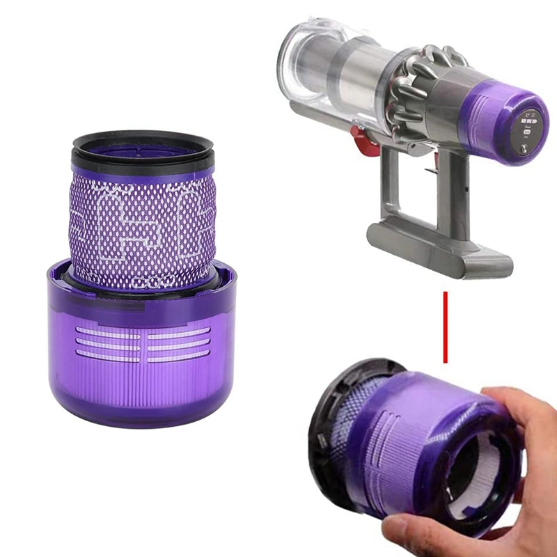 

1 Pcs Washable Vacuum Cleaner Rear Filter & 1 Pcs Portable Mini Sealer Sealing Machine