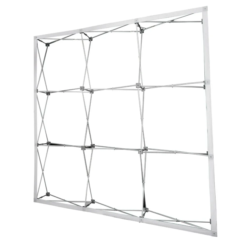 8* 8FT Натяжная ткань всплывающий выставочный стенд ж/чехол для переноски