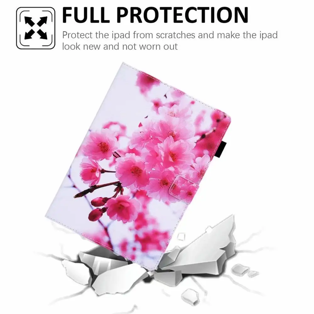 

Tablet Case for For iPad Air 4 10.9 2020 Tablet PU Leather Foldable Protective Case for ipad air 4 10.9 inch (4th Generation)