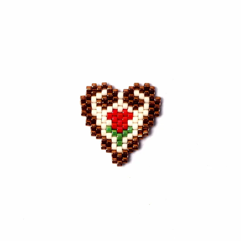 FAIRYWOO 10 шт./лот готическое сердце подвеска ожерелье аксессуары Миюки розы шармы