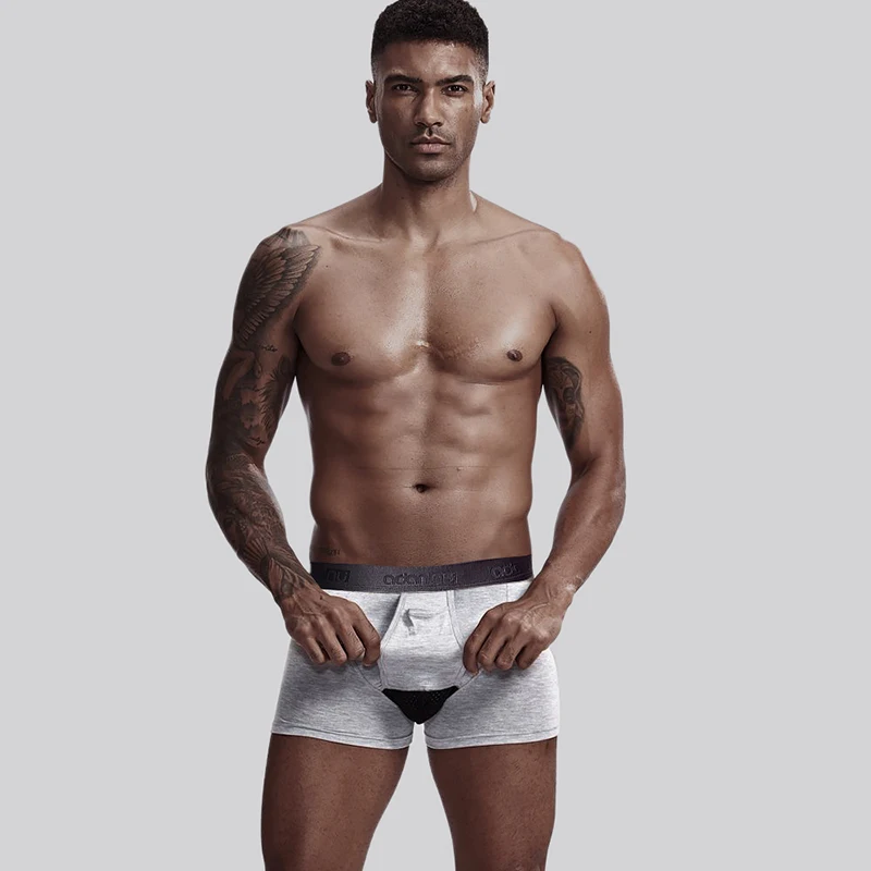 CMENIN дышащее нижнее белье мужские боксеры Homme хлопковое Мужское шорты сексуальные