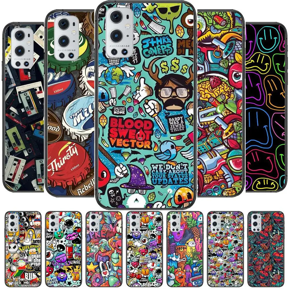 

Street art graffiti style For OnePlus Nord N100 N10 5G 9 8 Pro 7 7Pro Case Phone Cover For OnePlus 7 Pro 1+7T 6T 5T 3T Case