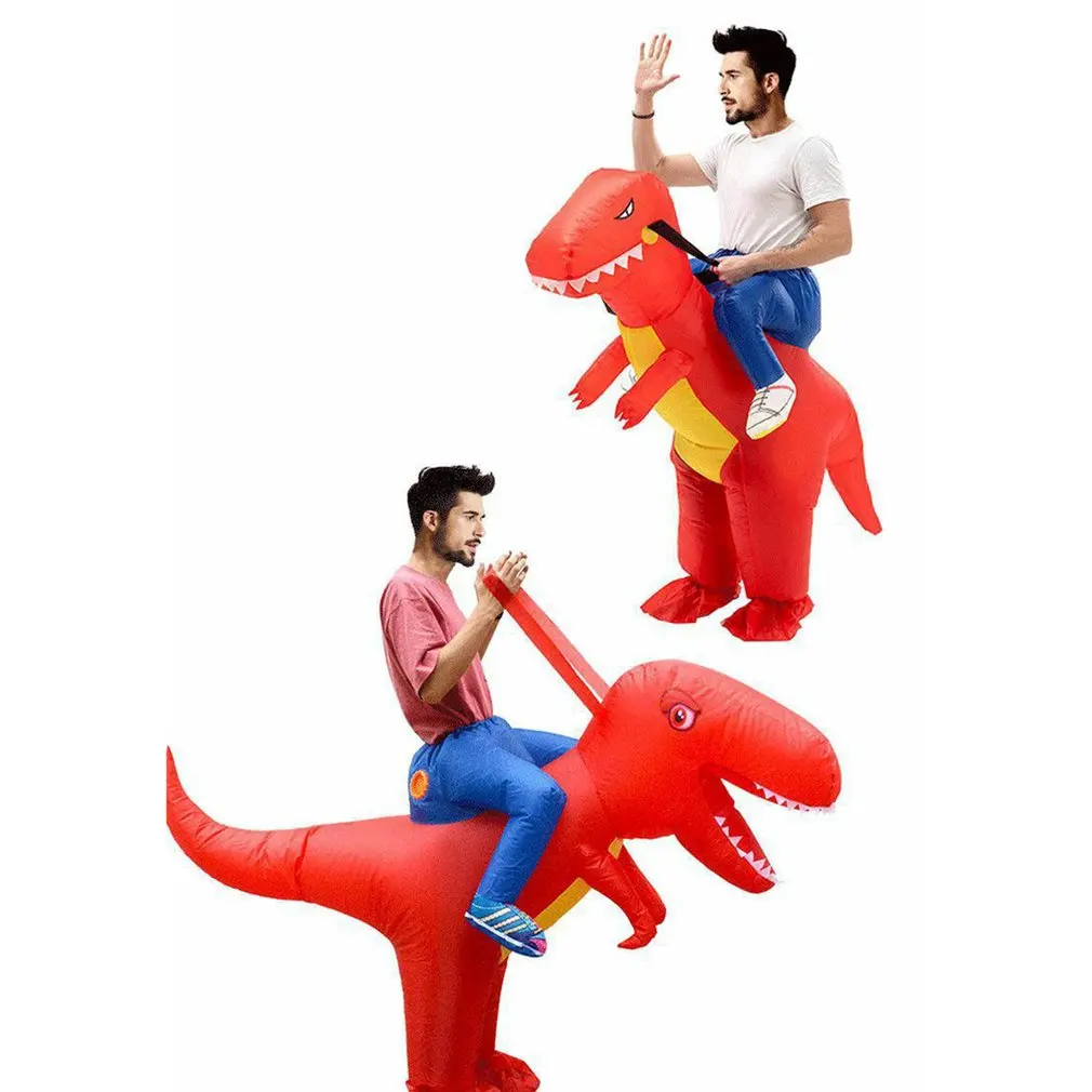 

Детская и взрослая надувная одежда для выступлений в виде динозавров