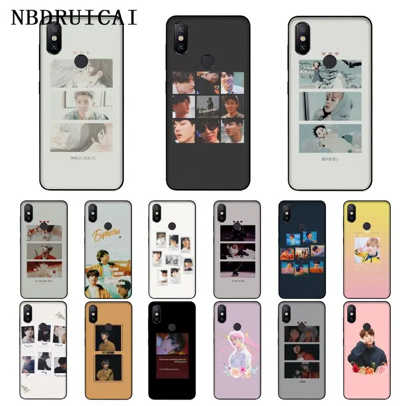 NBDRUICAI KPOP молодия Jungkook заказчик высокое качество чехол для телефона Xiaomi 8 9 se 5X Redmi