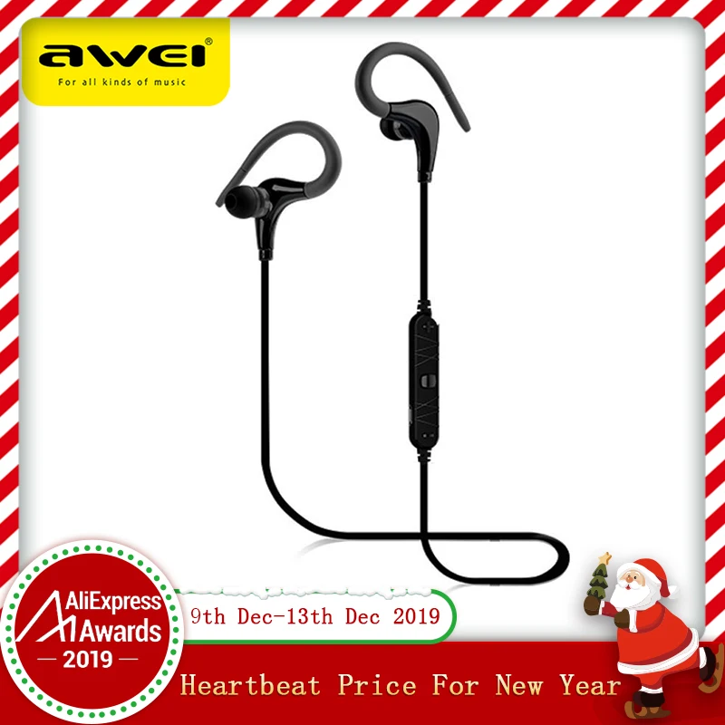 AWEI A890BL Спортивные Беспроводные наушники Auriculares Bluetooth наушники с микрофоном Fone de ouvido kulaklik Audifonos