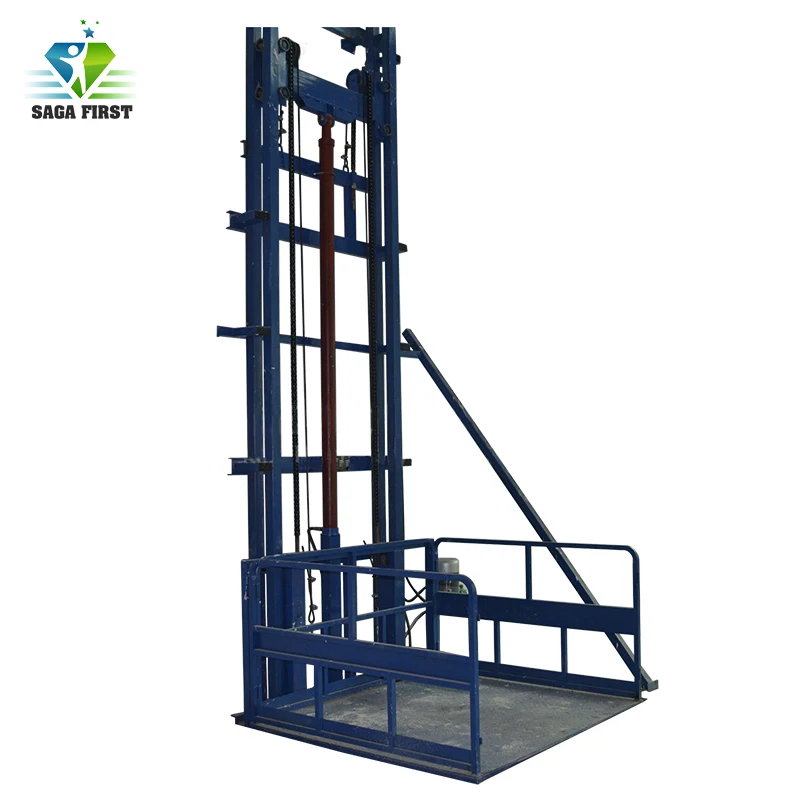 

Customized Hydraulic vertical chains cargo lift /goods lift for sale