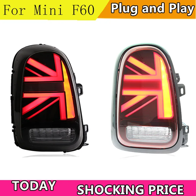 

Car Styling For BMW MINI mini taillight Countryman F60 LED tail light driving lights brake turn signal Tail Lamp Assembly