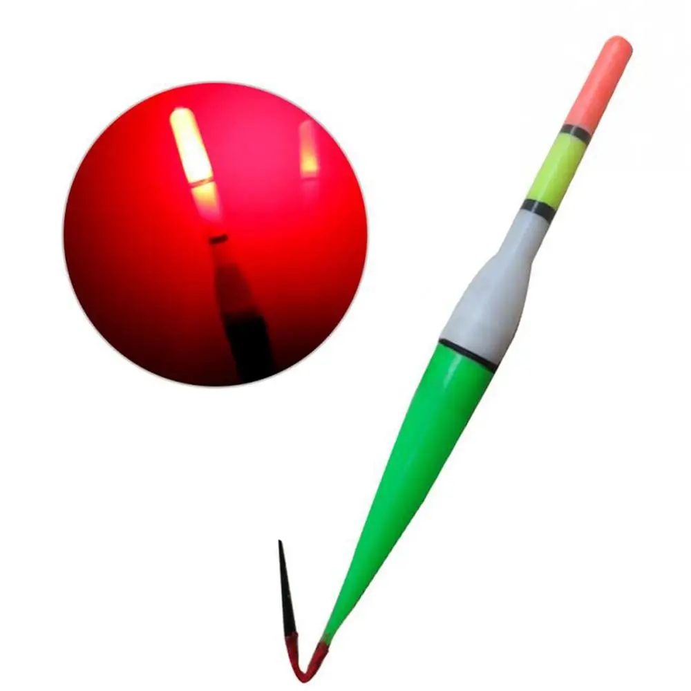 2 шт. ночная рыбалка дрейф световой Пластик поплавок светодиодный светильник