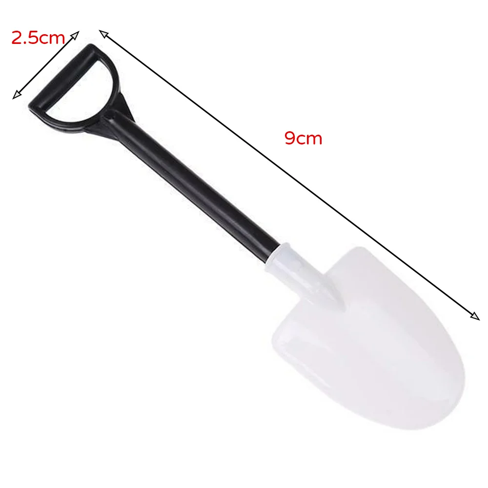 100 шт./компл. пластиковые одноразовые мини совка ложки горшок в виде мороженого