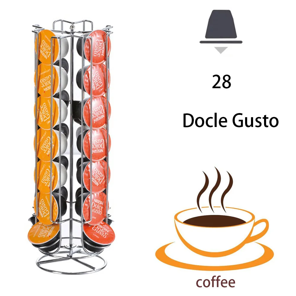 Капсульный держатель Nespresso Кофе инструменты Dolce чашка gusto стручки вращающийся
