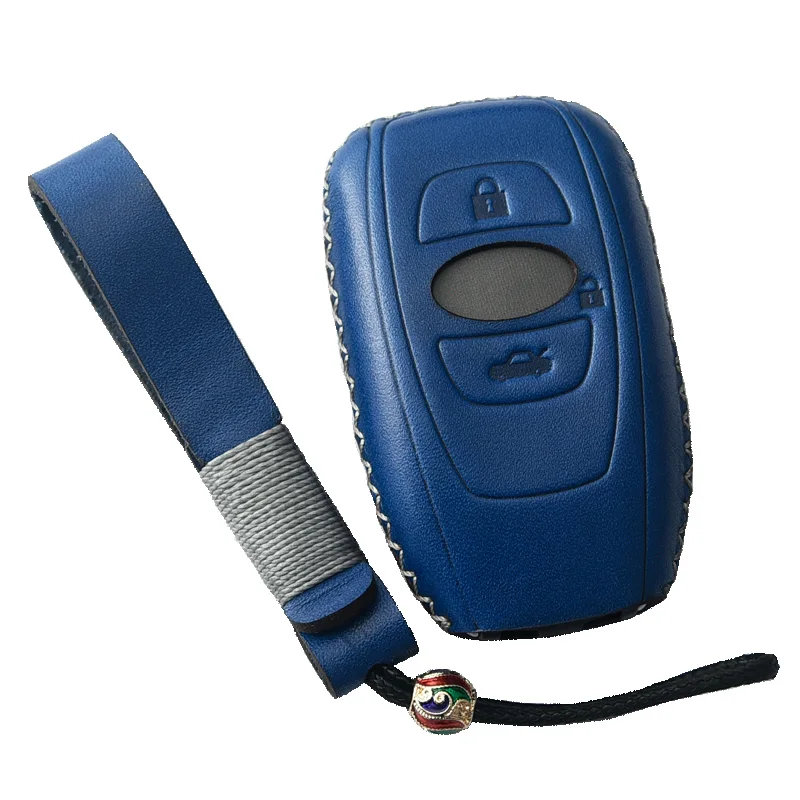 Натуральная кожа чехол ключа дистанционного управления автомобилем для Subaru Legacy