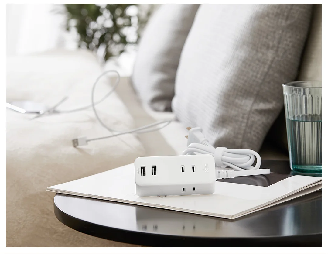 Xiaomi аиг 3 сторонний jack разъем питания пропилен каучука прокладки с 2 USB портами