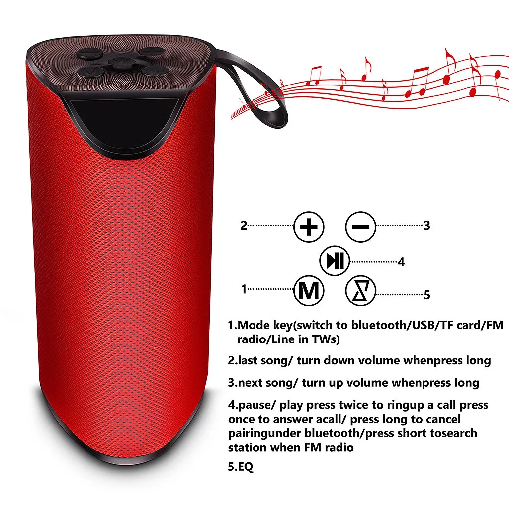 TG Bluetooth динамик портативный Открытый громкий беспроводной мини Колонка стерео