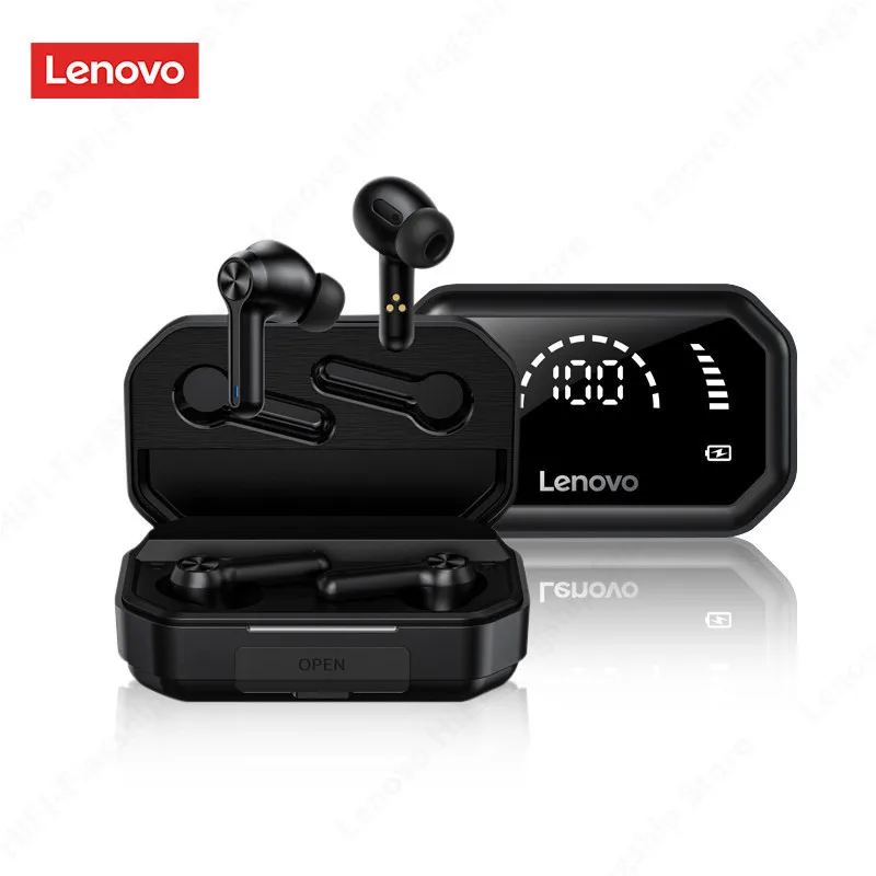 

Беспроводные музыкальные наушники Lenovo LP3 PRO TWS, Bluetooth 5,0, наушники с микрофоном, стерео 9D, водонепроницаемая Спортивная гарнитура с низкой зад...