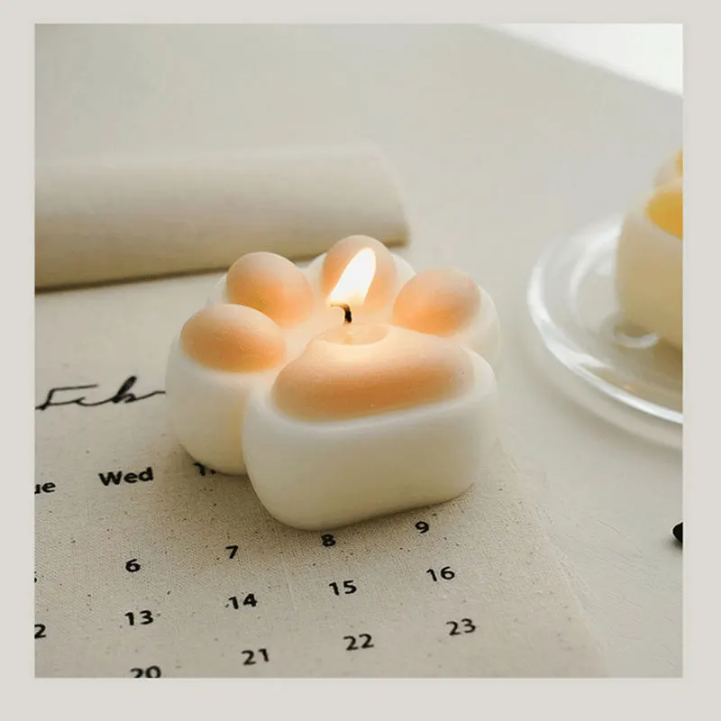 

Cartoon Bear Paw Bear Claw Ice Cube Mold Chocolate Fondant Pudding Mousse Cake Bread Baking Epoxy Gypsum Candle Silicone Mold