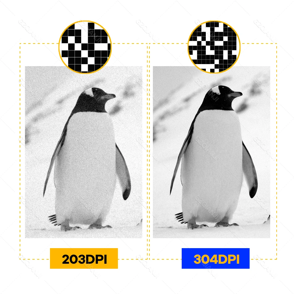 Термопринтер 304DPI Mini Bluetooth беспроводной для телефона стикер заметок печать