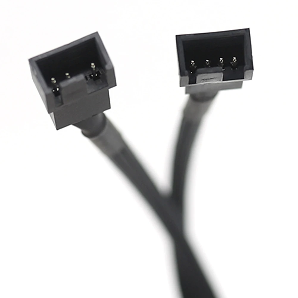 4 Pin Y сплиттер кабель PWM женский 3/4 Материнская плата Процессор вентилятор PC чехол