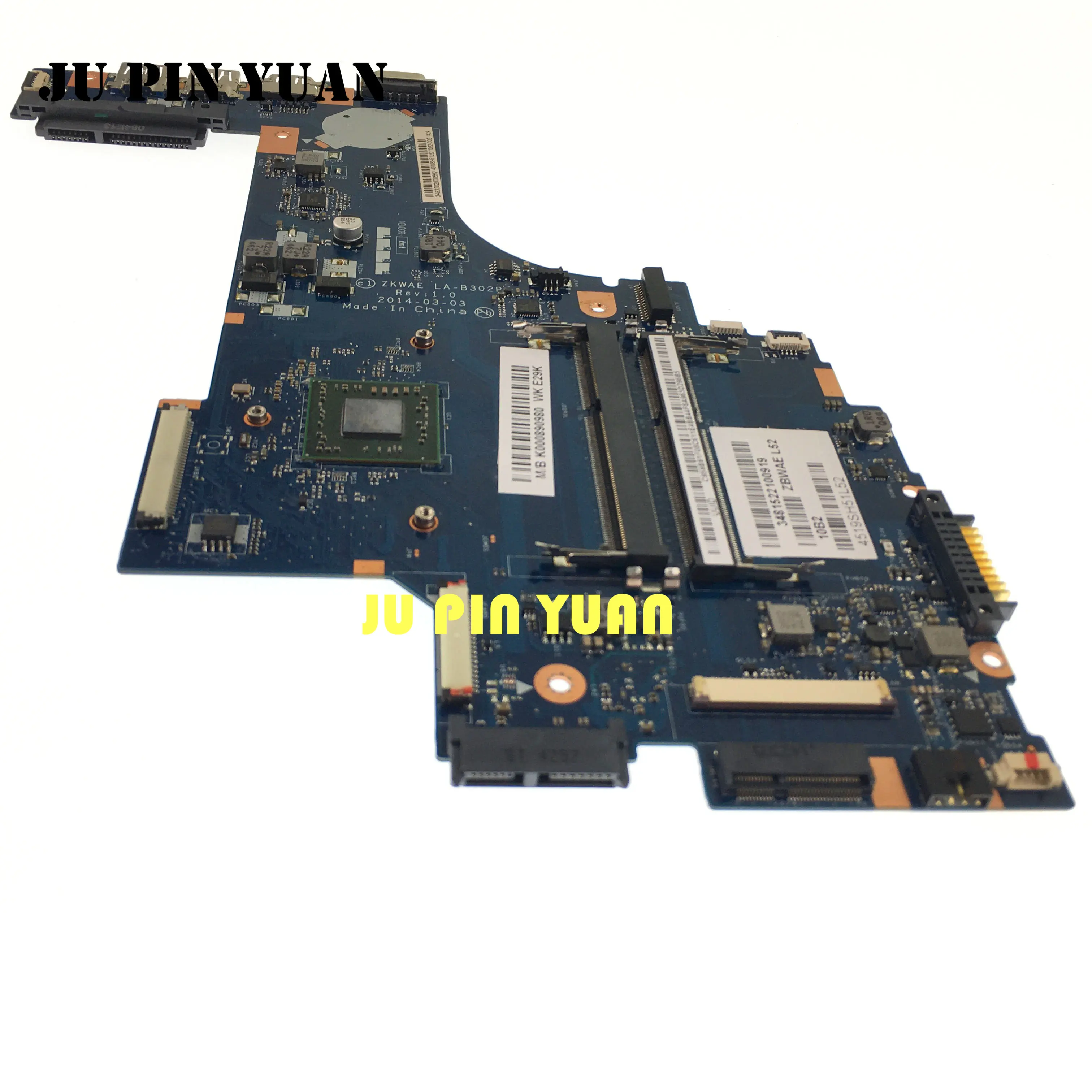 

K000890980 LA-B302P для Toshiba Satellite C55D-B материнская плата портативного компьютера с E1-6010 процессор DDR3 протестированы