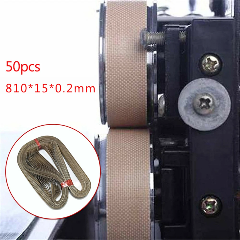 50 шт. 810*15*0 2 мм PTFE конвейерные ленты для FRD 1000 непрерывный ленточный герметик