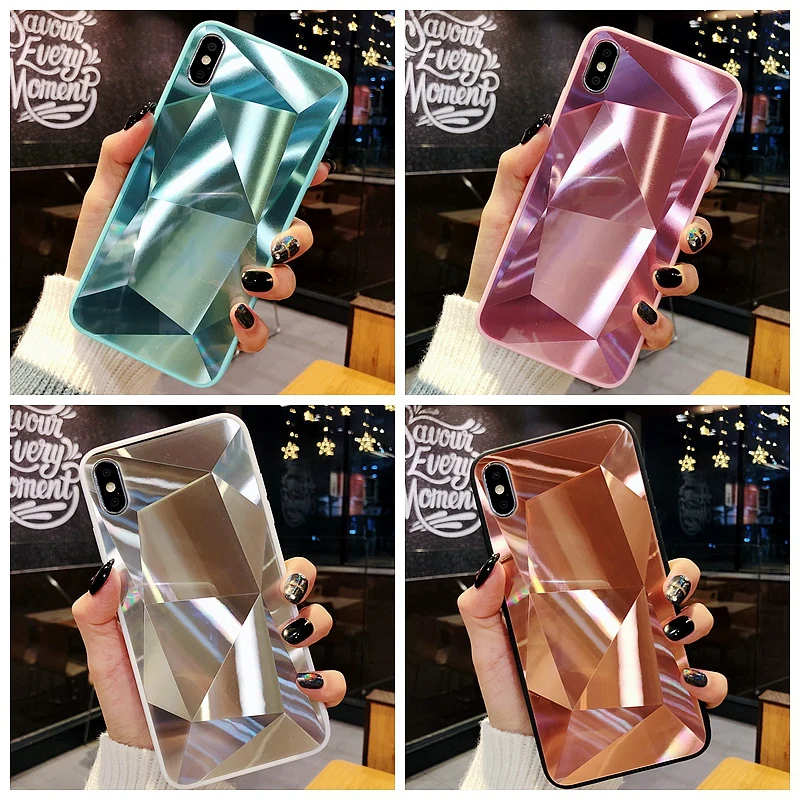 Силиконовый чехол со стразами для iPhone 11pro max XS XR 6s 7 8 plus мобильный телефон|Бамперы| |