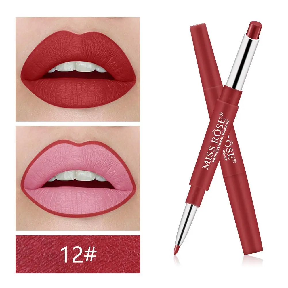 

Makeup 10 Color Matte Lipstick Lip Liner Long Lasting Waterproof Lipstick Professional Precise Sketch Lip Liner Lipstick Set