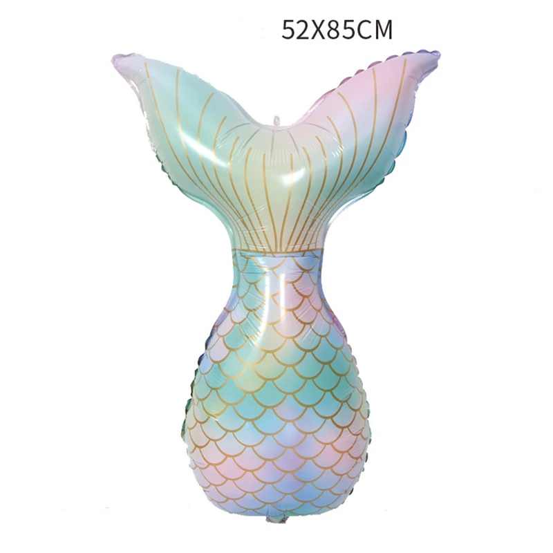 Воздушный шар из алюминиевой фольги в виде дельфина русалки | Дом и сад
