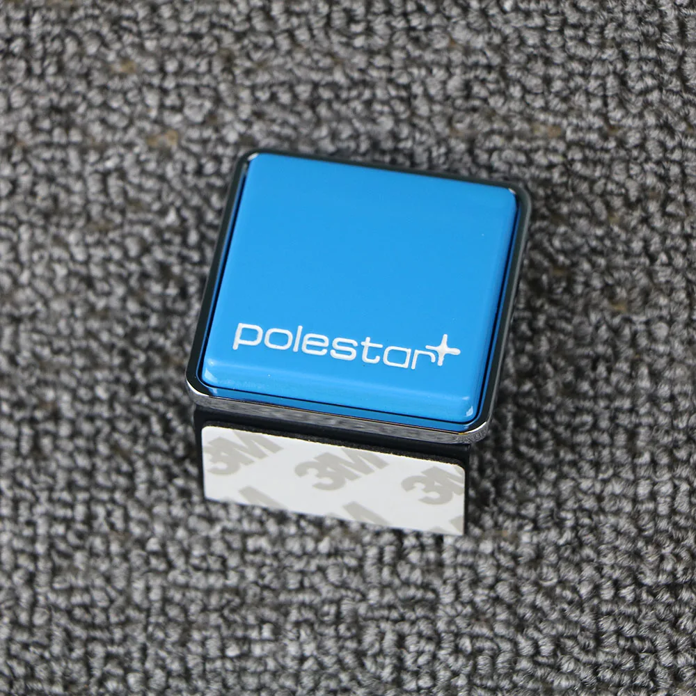 3D автомобиля Стикеры Polestar эмблема значок Логотип Автомобильная эмблема багажник Стикеры для VOLVO S60 V60 S80 XC60 XC90 XC70 V40 S40 V70