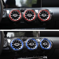 air outlet stickerinstrument panel air outlet decoration ring for mercedes benz a w177 b w247 glb x247 cla c118 gla h247 2020