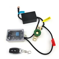12v car battery disconnect cut off isolator master switches voltmeter display wireless remote control