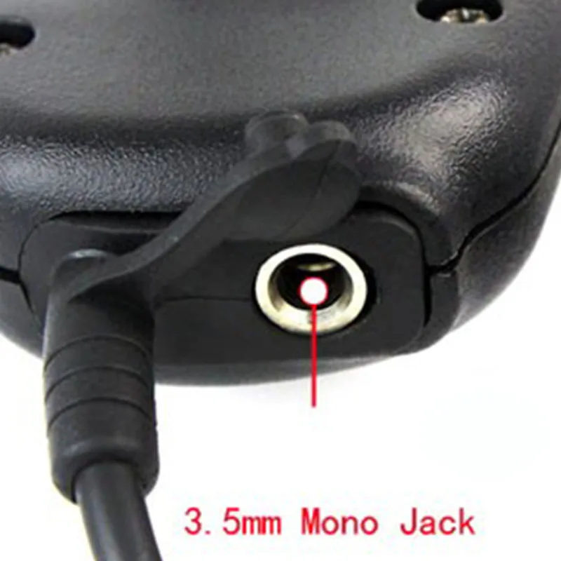 

2 Pin Mini PTT Speaker MIC For BAOFENG Kenwood Walkie Talkie BAOFENG UV-5R UV-82 BF-888S Two Way Radio