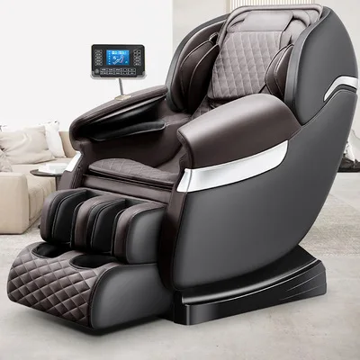 

Jinkairui Valued Premier Back Saver Shiatsu Zero Gravity Massage Chair Foot Rolling Heat Stretch Mode Villa Beauty Salon Office