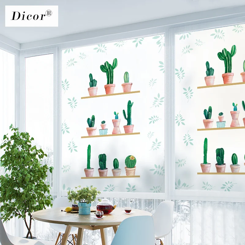 Водостойкая акриловая пленка для окон гостиной и ванной комнаты|Декоративные