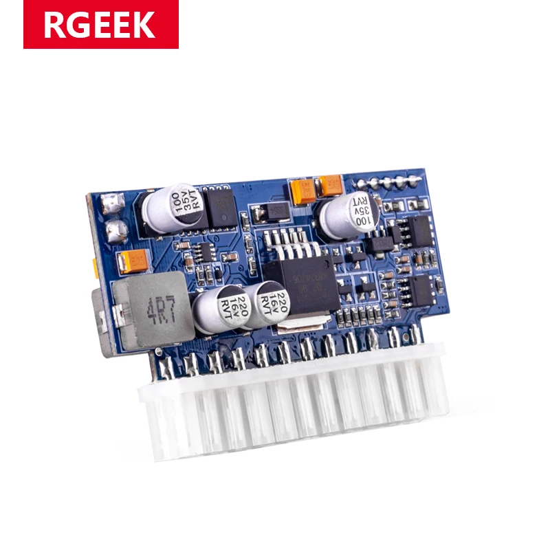 RGEEK DC ATX Peak PSU 19 в 200 Вт Pico переключатель для майнинга 24pin MINI ITX к PC источник питания