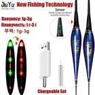 Умный поплавок для зимней ночной рыбалки, 1 г-3 г, материал для ловли карпа, рыболовные снасти, оборудование Starlight, перезаряжаемый CR425