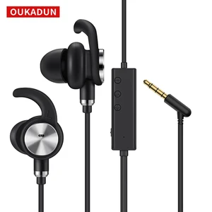 active noise canceling anc wire headset suitable for huawei apple mobile phone 3 5mm in ear wired headset with microphone free global shipping
