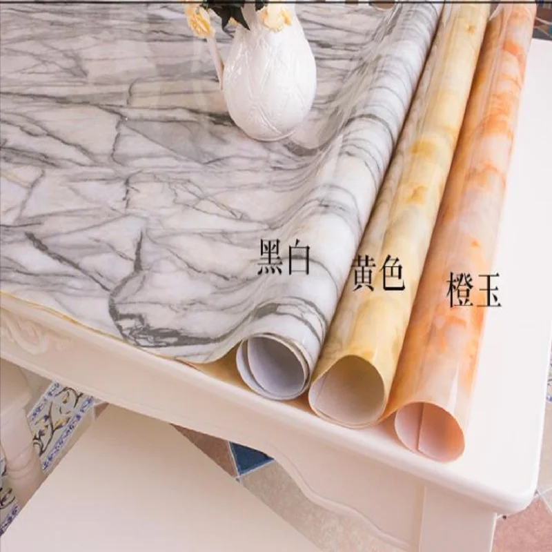 Table coffee table pads colored plastic pvc crystal plate nordic waterproof oil-proof disposable wash ironing tablecloth | Дом и сад