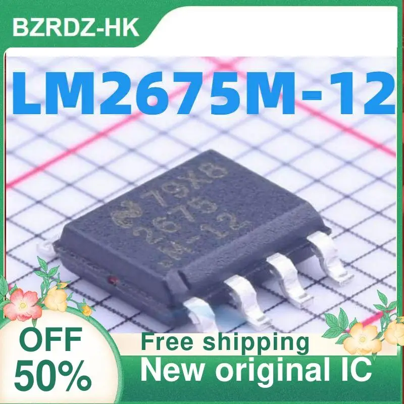 

1-20PCS LM2675 LM2675MX-12 LM2675M-12 SOP8 New original IC