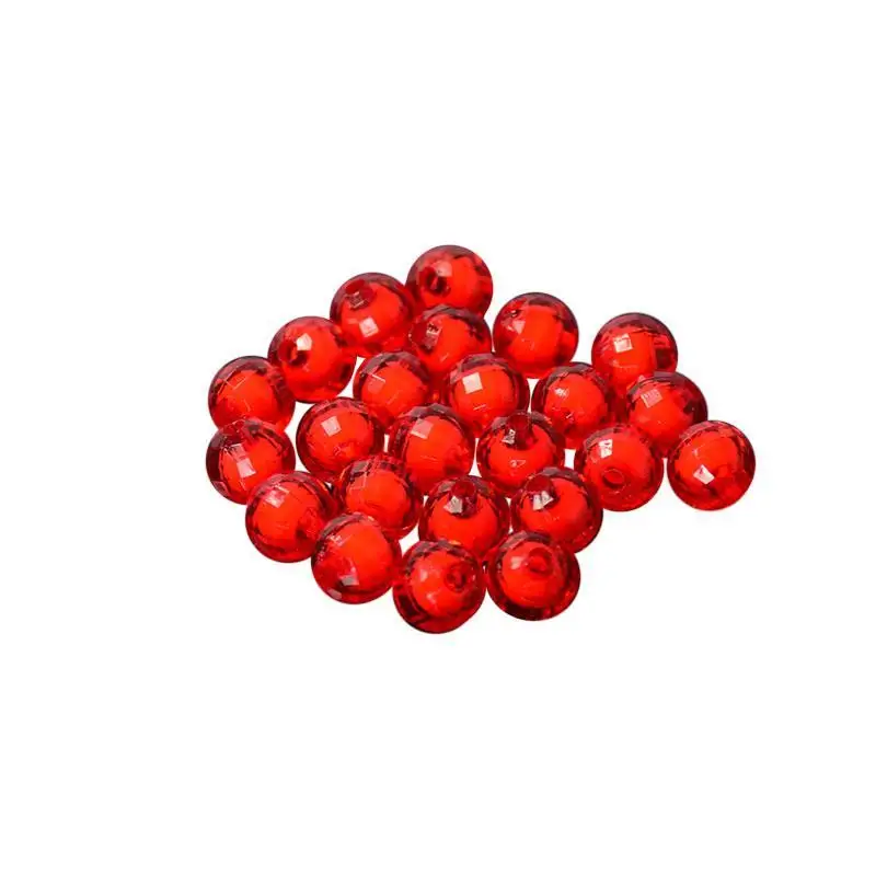 

diy Arts and crafts Loose bead material wholesale 8/10/12/14/16/18mm acrylic Colorful earth beads