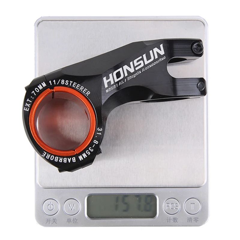 

PROHONSUN Ultralight Bicycle Stem -17 Degree MTB XC Mountain Bike Handlebar Stem 35/31.8mm 70mm Bicycle Part Bicycle Accessories