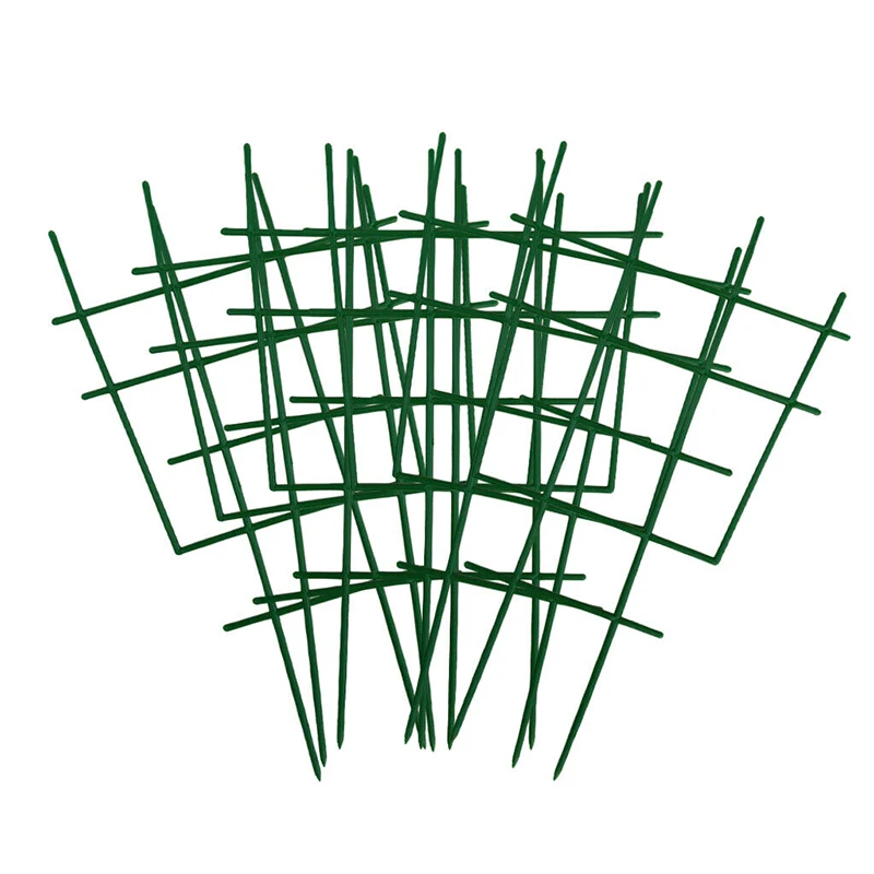 

1/6Pcs Garden Plant Climbing Trellis Mini Superimposed Garden Plant Support Frame DIY JAN88