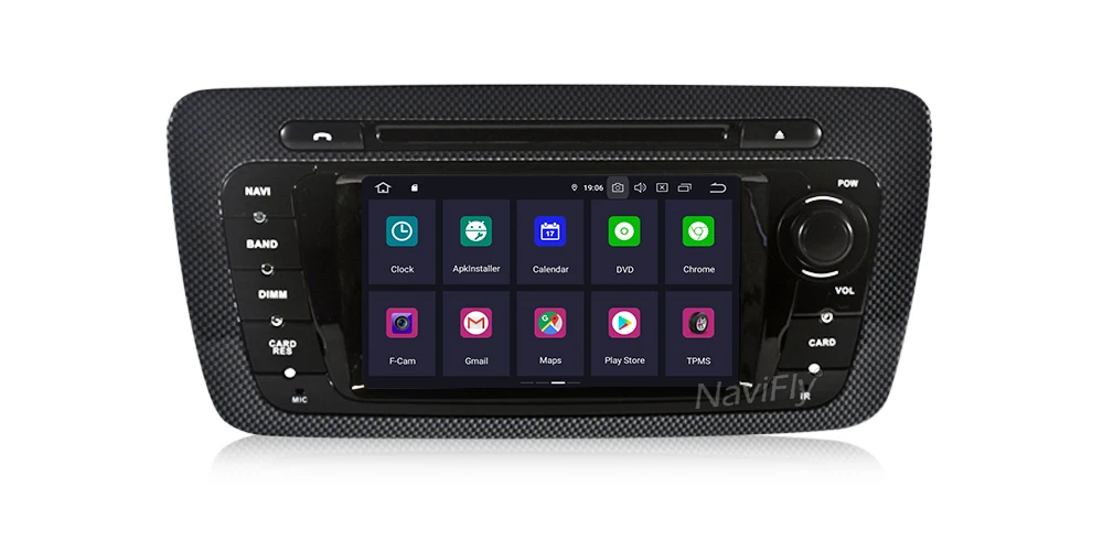 8 ядро ips DSP Android 9,0 Автомобильный мультимедийный dvd плеер радио для Seat Ibiza 6j 2009 2010 2012 2013 с can-bus поддержкой USB, SD карт памяти, WI-FI RDS gps Ibiza