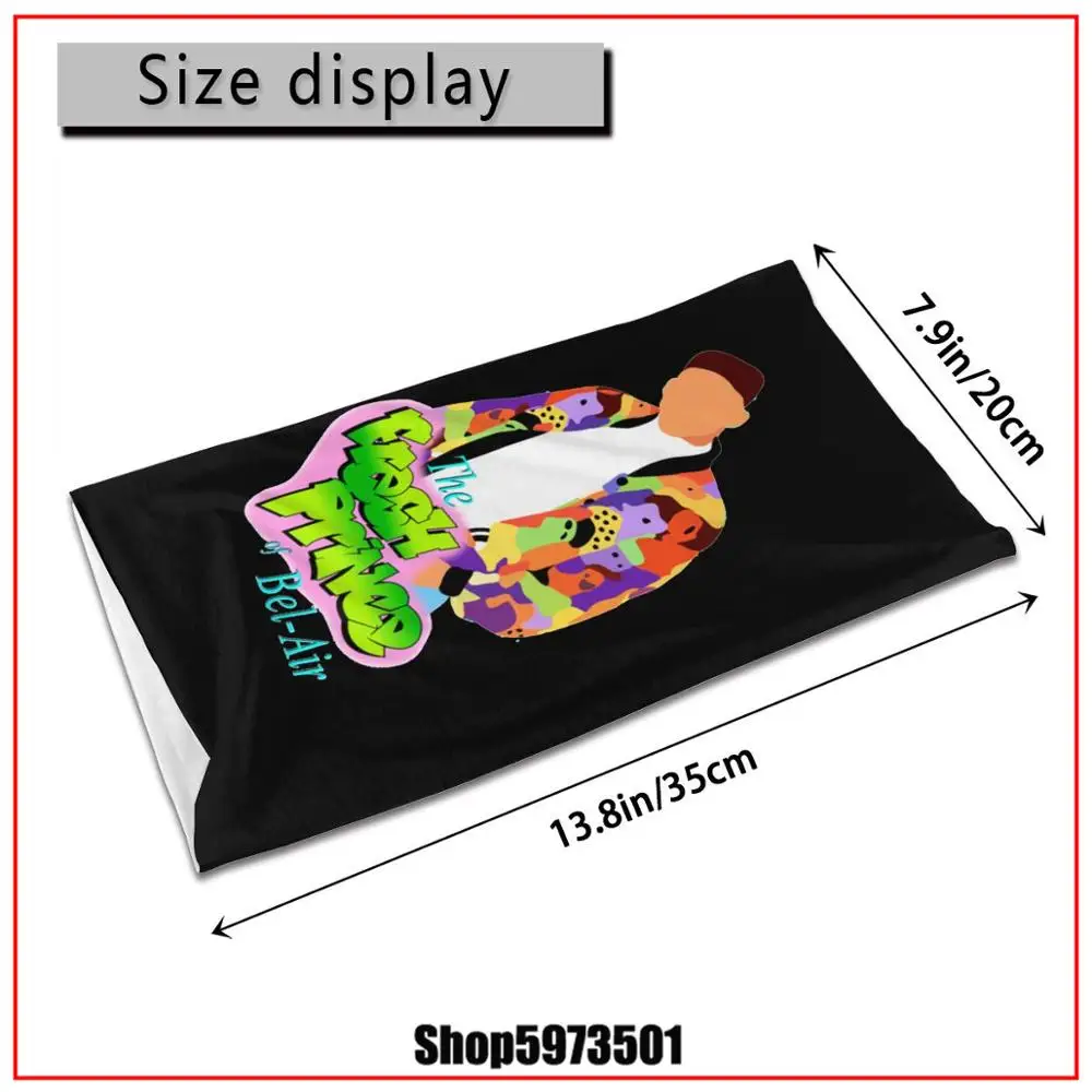 Свежий принц Бель Эйр Гарри банданы бандана шарф Сделай Сам как маска для лица