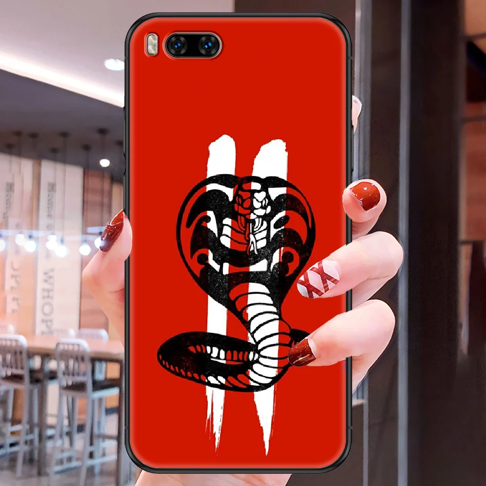 Чехол для телефона Cobra Kai TV Xiaomi Mi Max Note 3 A2 A3 8 9 9T 10 Lite Pro Ультрачерный мягкий prime trend coque