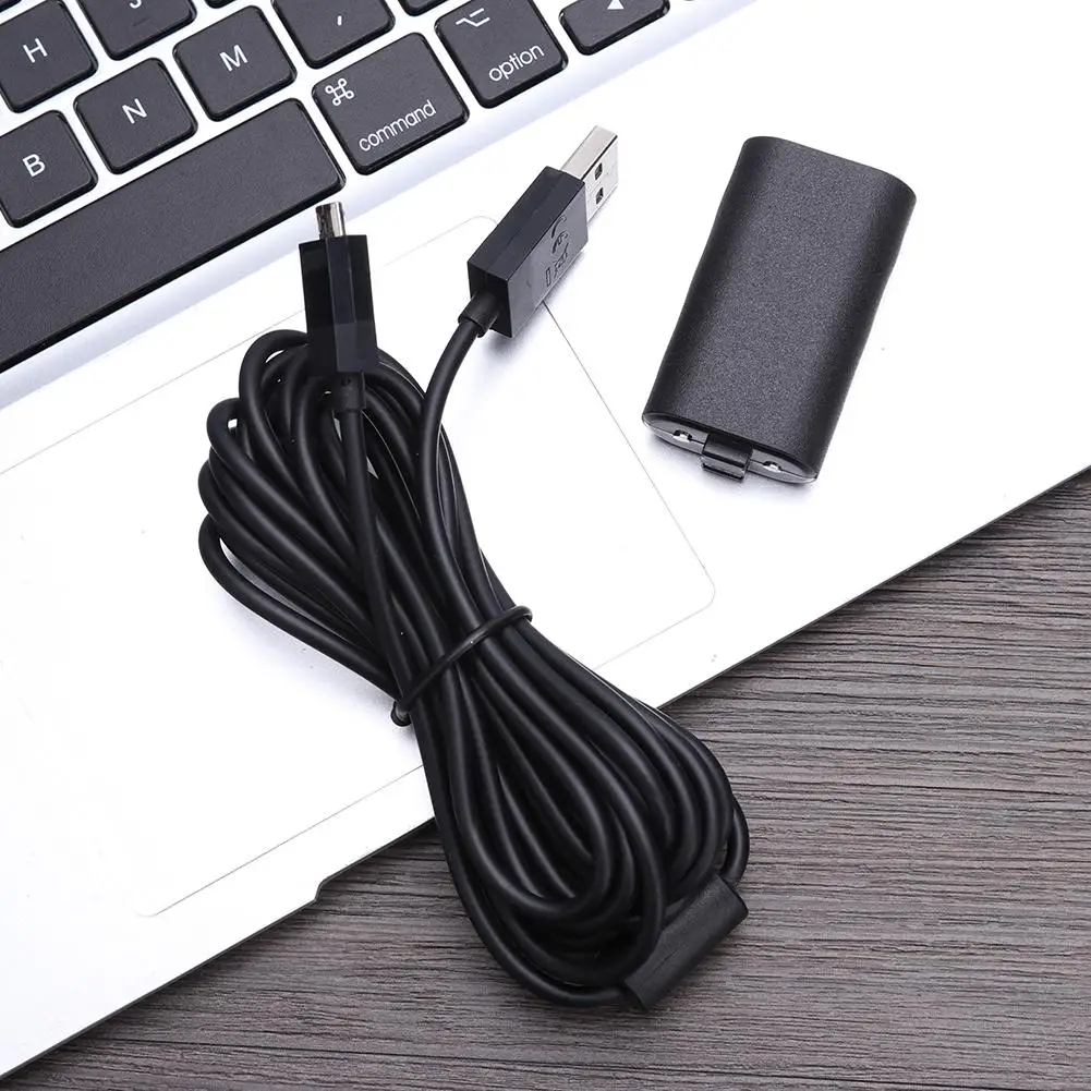

Rechargeable 1400mAh Battery Backup Battery Pack and USB Cable for XBOX ONE Gamepad Install and Remove Simple Convenient